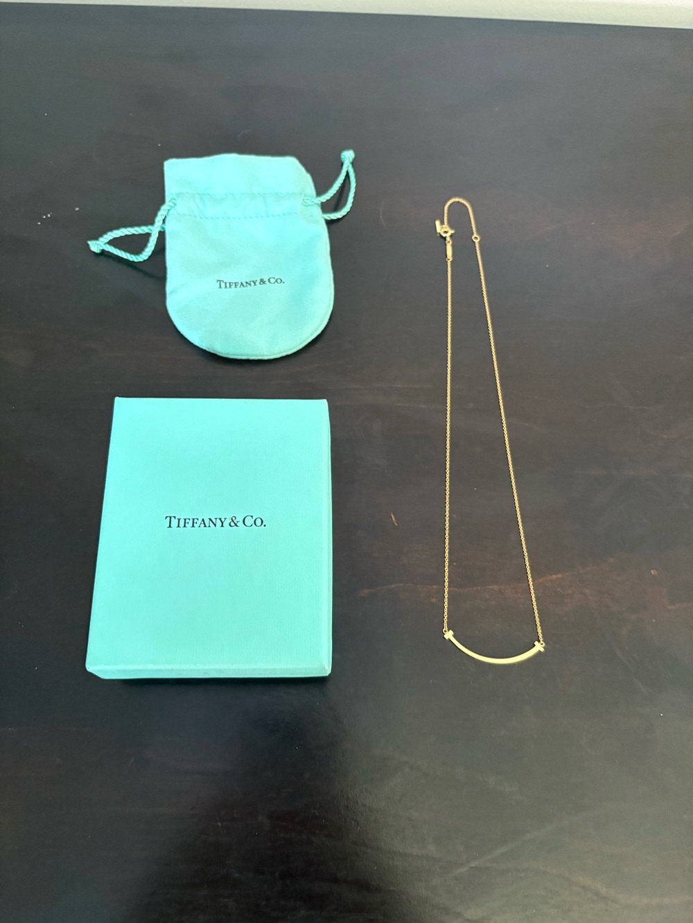 Tiffany & Co. T collection Small Smile Necklace